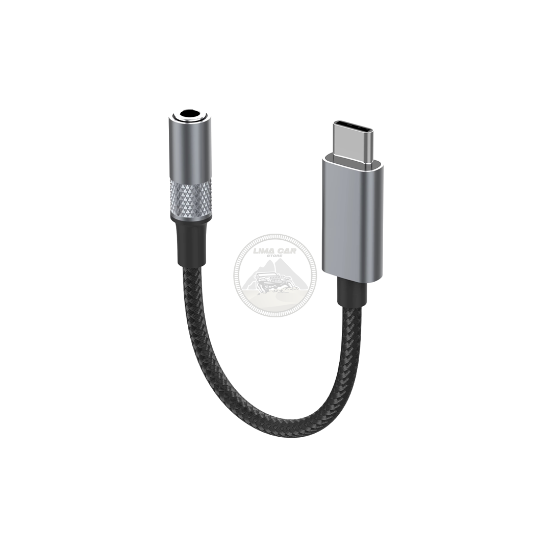 ADAPTADOR AUDIO TIPO C A JACK 3.5 MM HEMBRA LDNIO LS-Y80C - 1