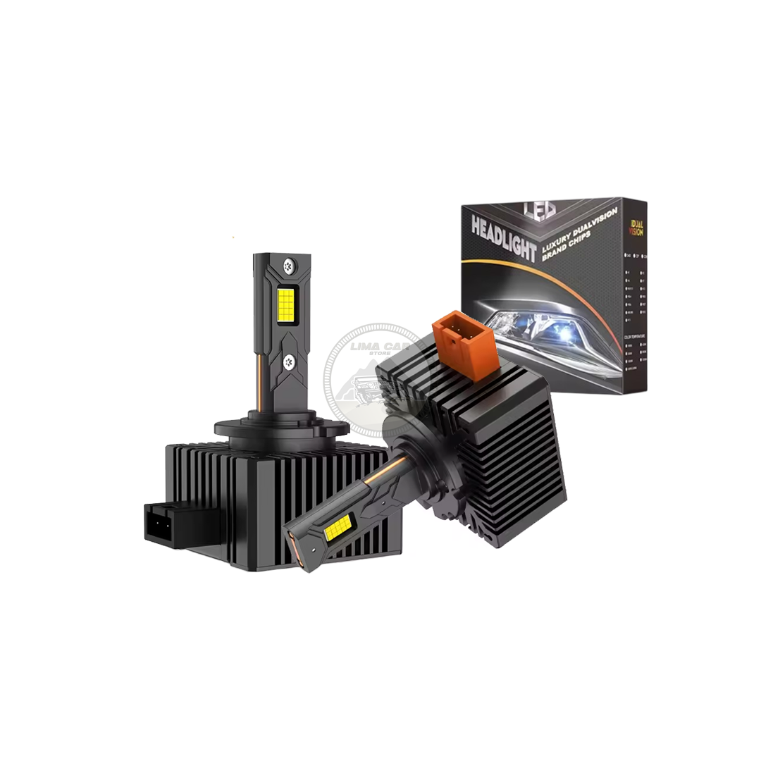 PAR FOCOS LED D5S DUALVISION 28K 12V 280W AUTO CAMIONETA - 1