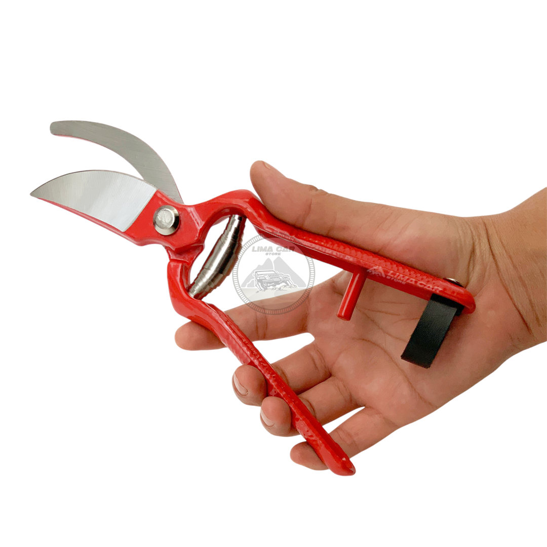 TIJERA DE PODA 8” ACERO ERGONÓMICA BYPASS CURVA TOOLTECH - 3