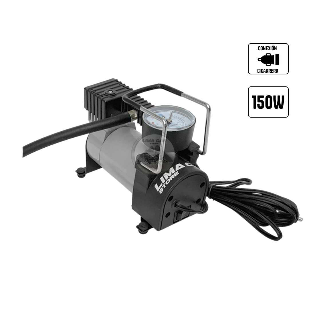 COMPRESOR DE AIRE 1 PISTÓN PORTÁTIL 140 PSI AUTO/CAMIONETA - 1