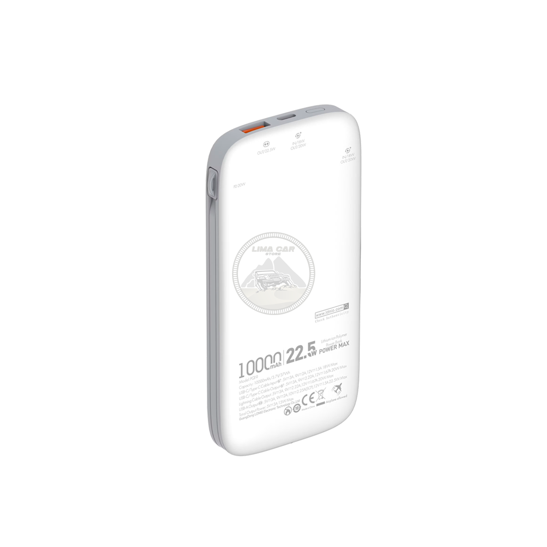 POWER BANK 10000 MAH 22.5W LDNIO + 2 CABLES - 2