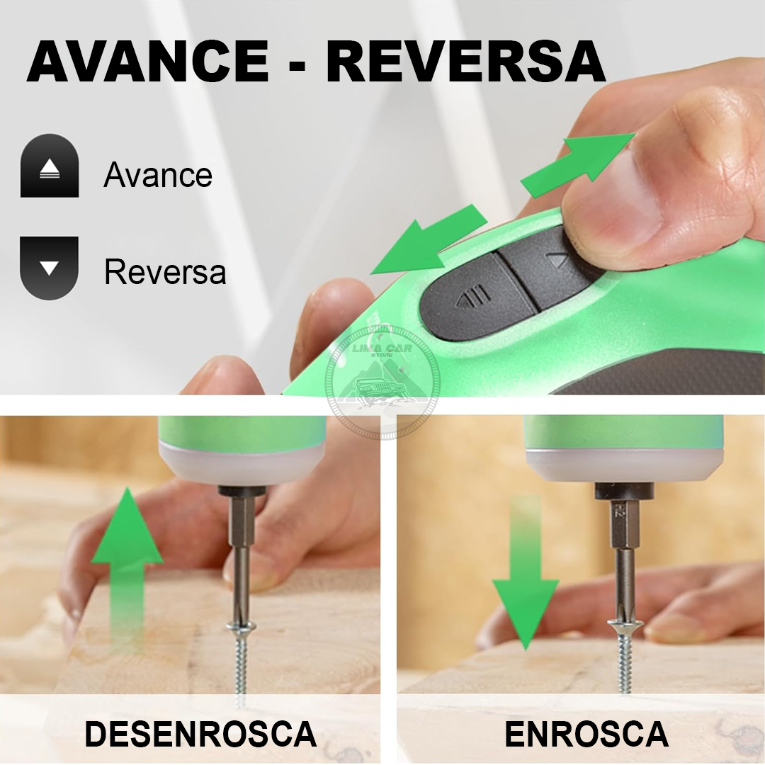 DESTORNILLADOR INALÁMBRICO 4V 2.0AH 5 NM + 18 PUNTAS DCA ADPL05-5 - 5