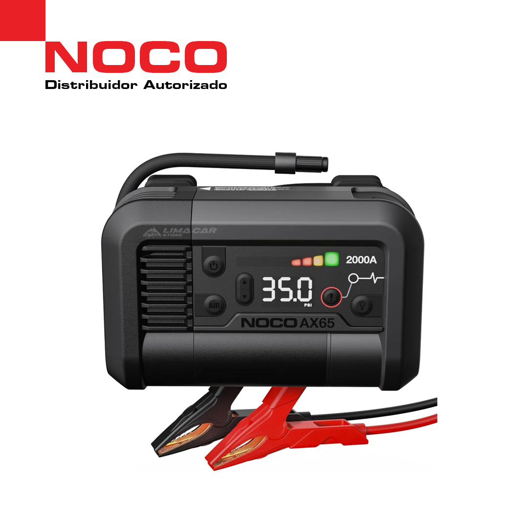 ARRANCADOR DE BATERÍA + COMPRESOR DE AIRE NOCO AX65 - 1
