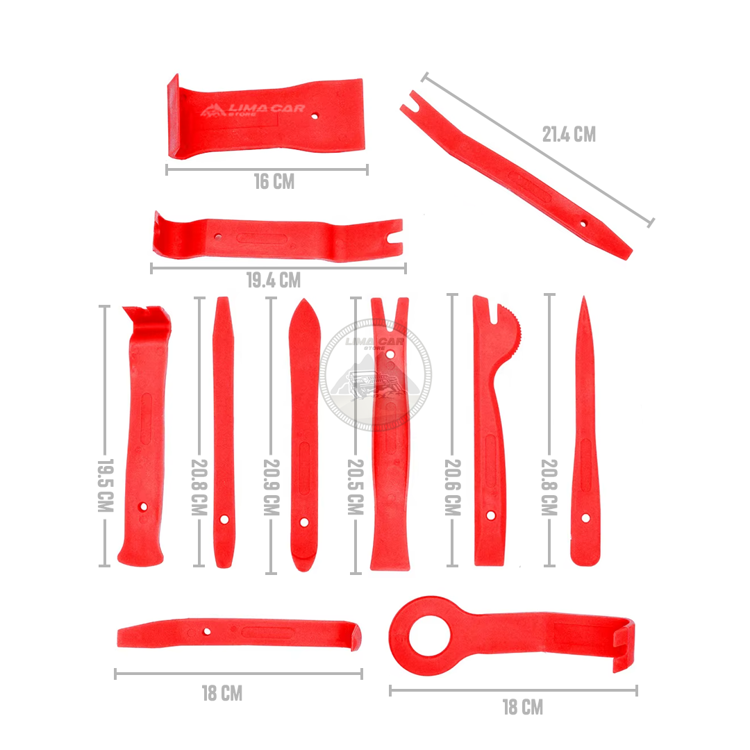 KIT 19 PZAS HERRAMIENTAS PARA DESMONTAR PANEL - DESARMAR TABLERO AUTO - 3