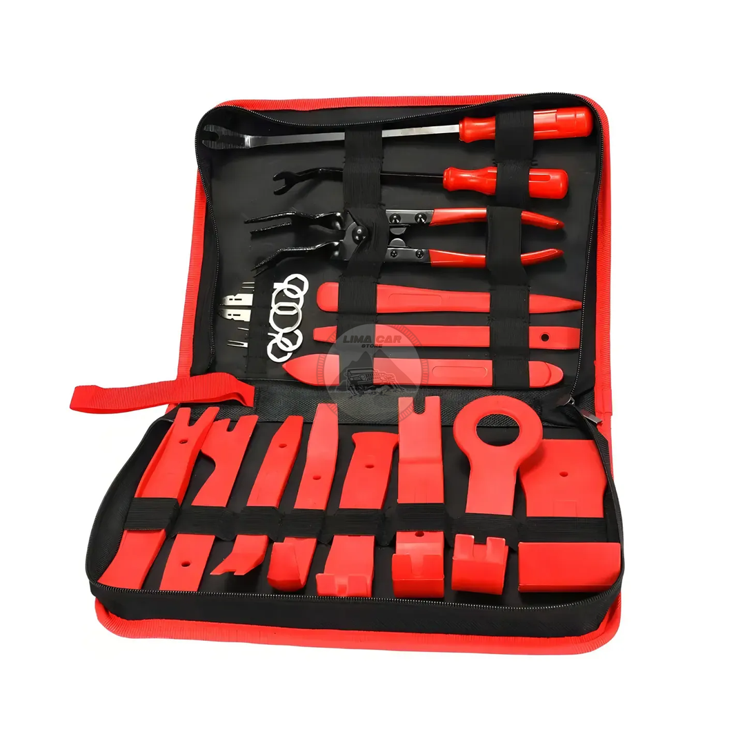 KIT 19 PZAS HERRAMIENTAS PARA DESMONTAR PANEL - DESARMAR TABLERO AUTO - 5