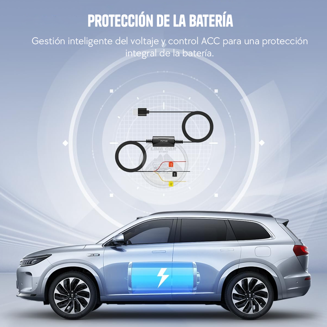 Kit de Cableado Up03 70mai Hardwire para Dashcam Auto/camioneta - 2