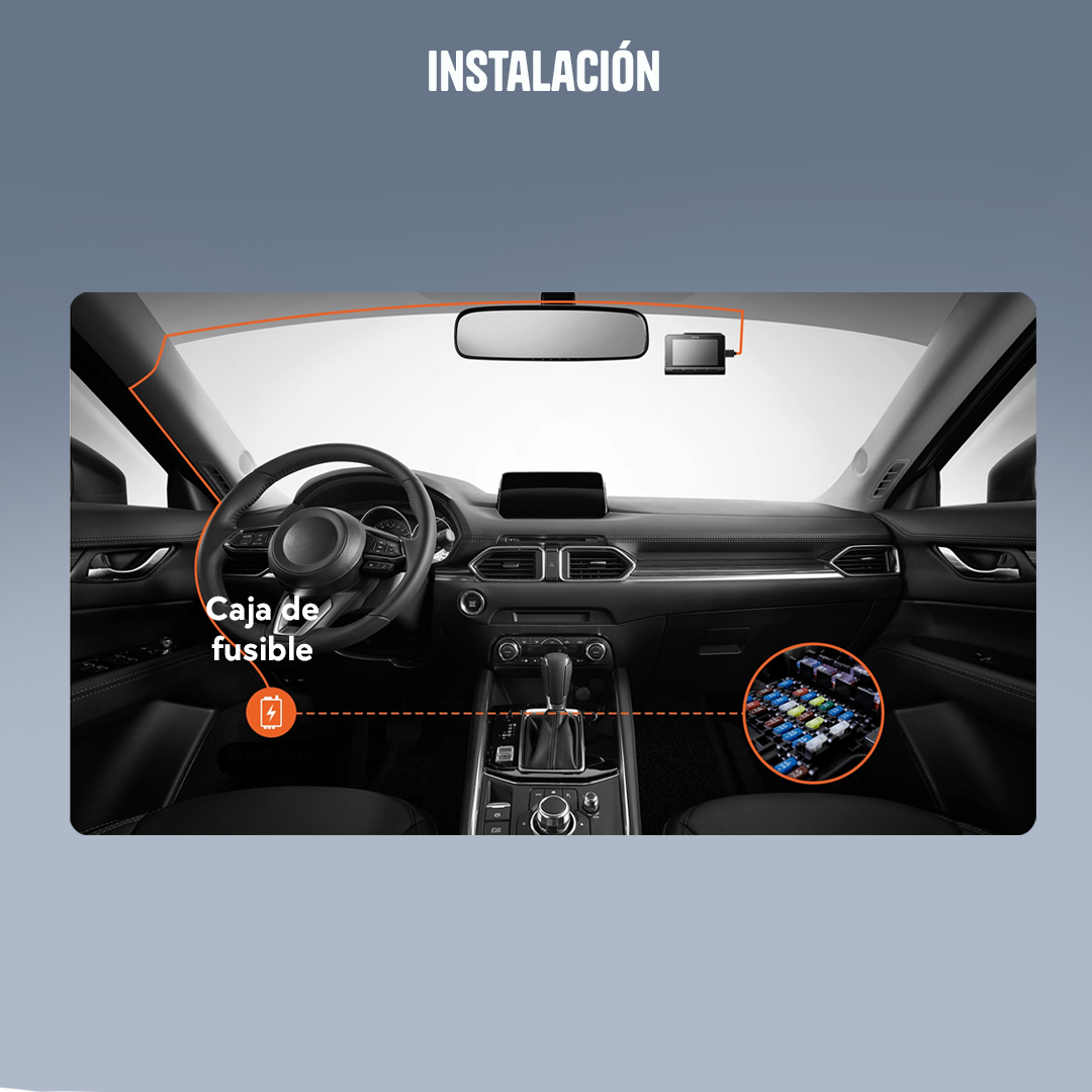 Kit de Cableado Up03 70mai Hardwire para Dashcam Auto/camioneta - 5