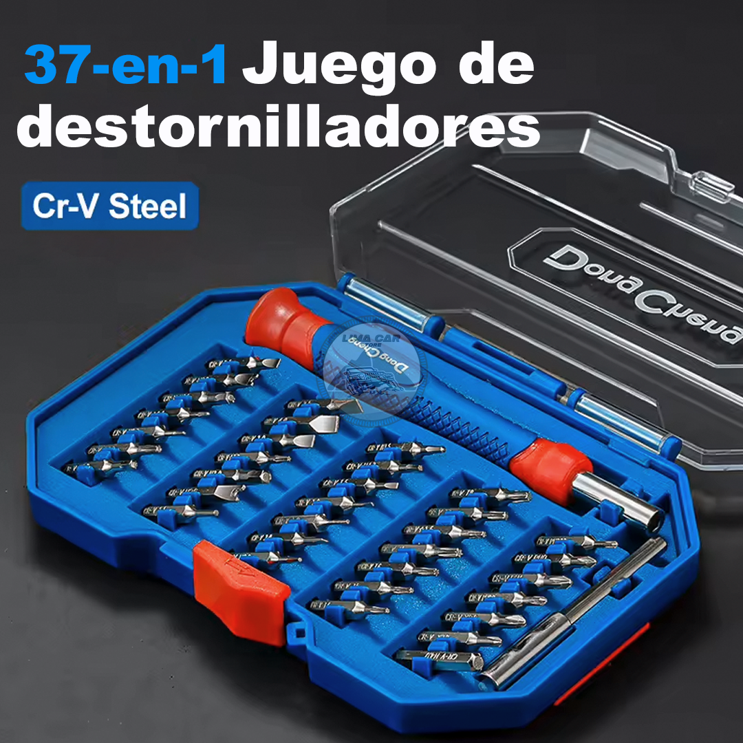 JUEGO DESTORNILLADORES 37 EN 1 PRECISIÓN MAGNÉTICO DONG CHENG - 7