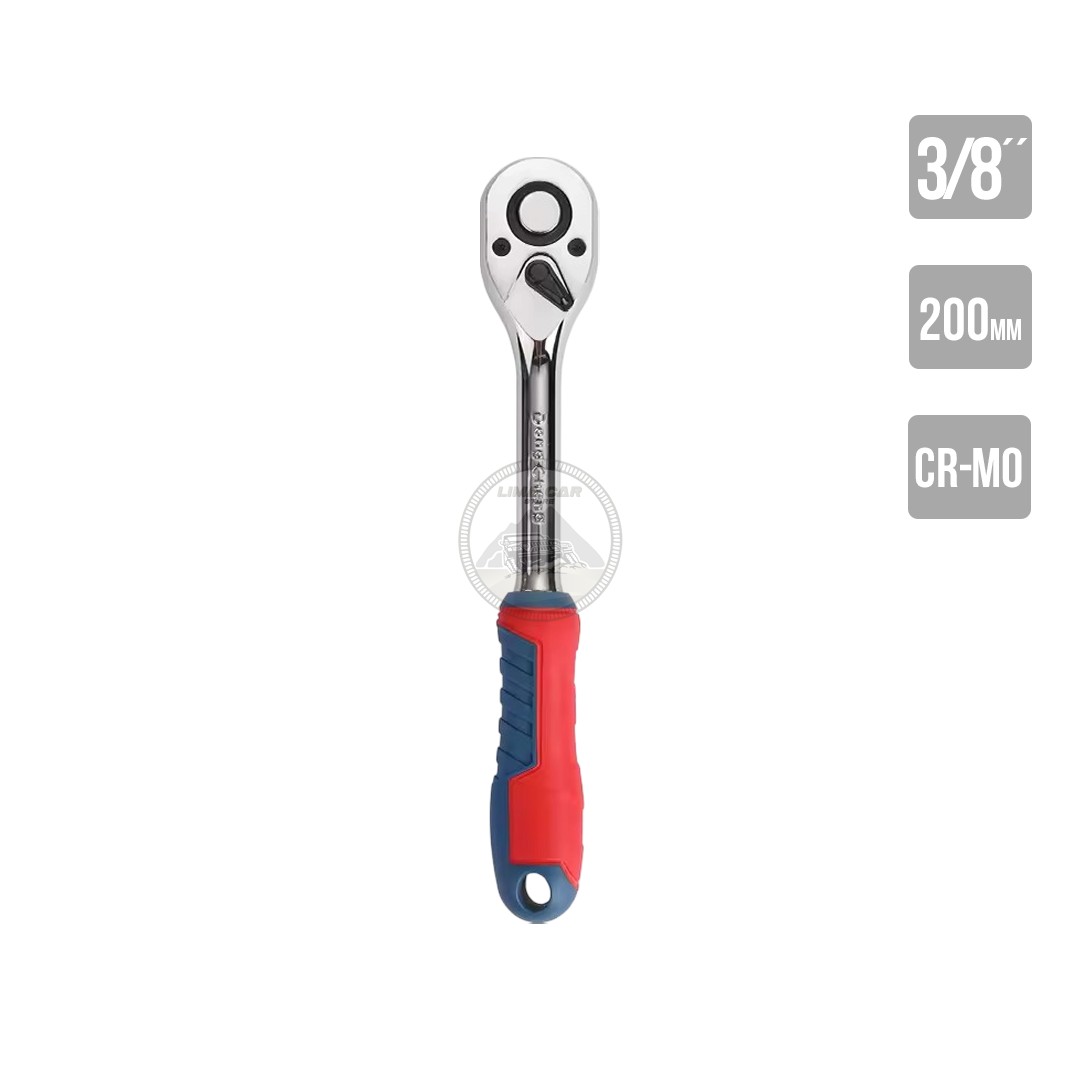 RATCHET 3/8” CON BOTÓN EXPULSOR CR-MO DONG CHENG - 1
