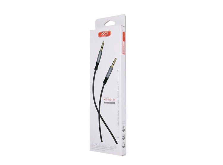 ADAPTADOR DE AUDIO XO-NB121 CABLE AUX JACK 3.5MM A JACK 3.5MM 1M - 3