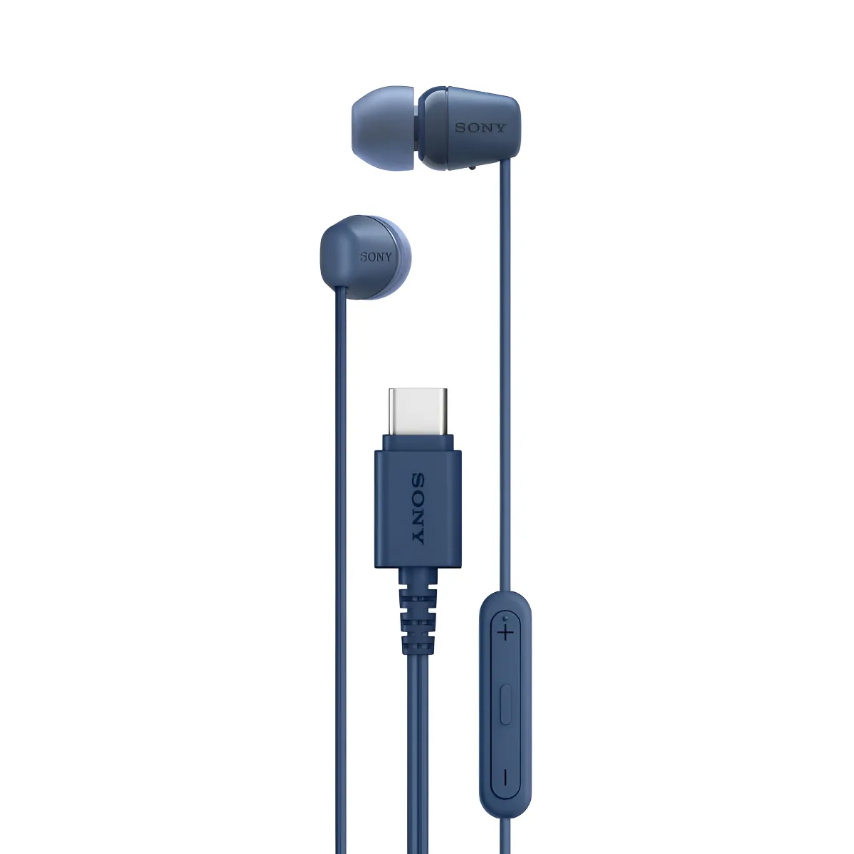 AUDÍFONOS INTERNOS USB-C CON CABLE IER-EX15C - AZUL - 1