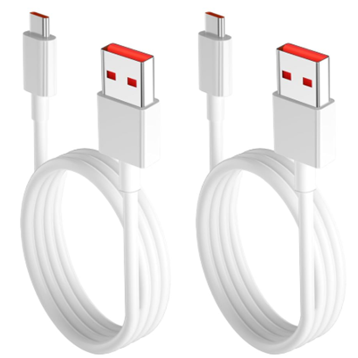X2 CABLE 6A CARGA RÁPIDA COMPATIBLE CON 33W, 67, 120W BLANCO - 3