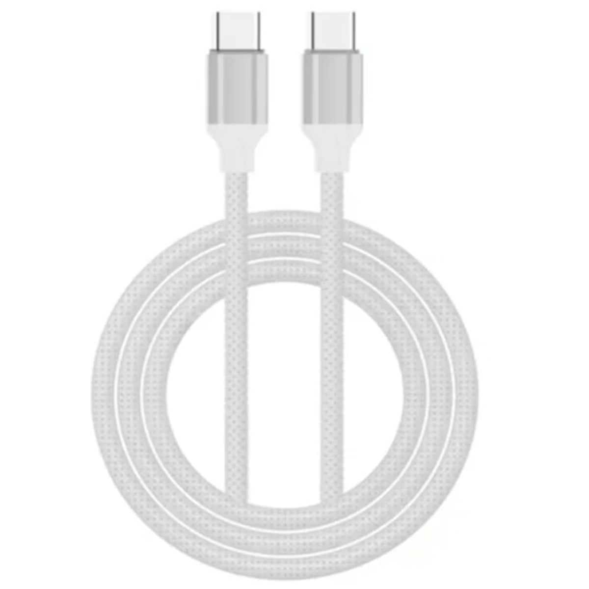 CABLE LDNIO IP-442C TIPO C A C NYLÓN 65W 2M PARA IPHONE SERIE 15,16 BLANCO - 1