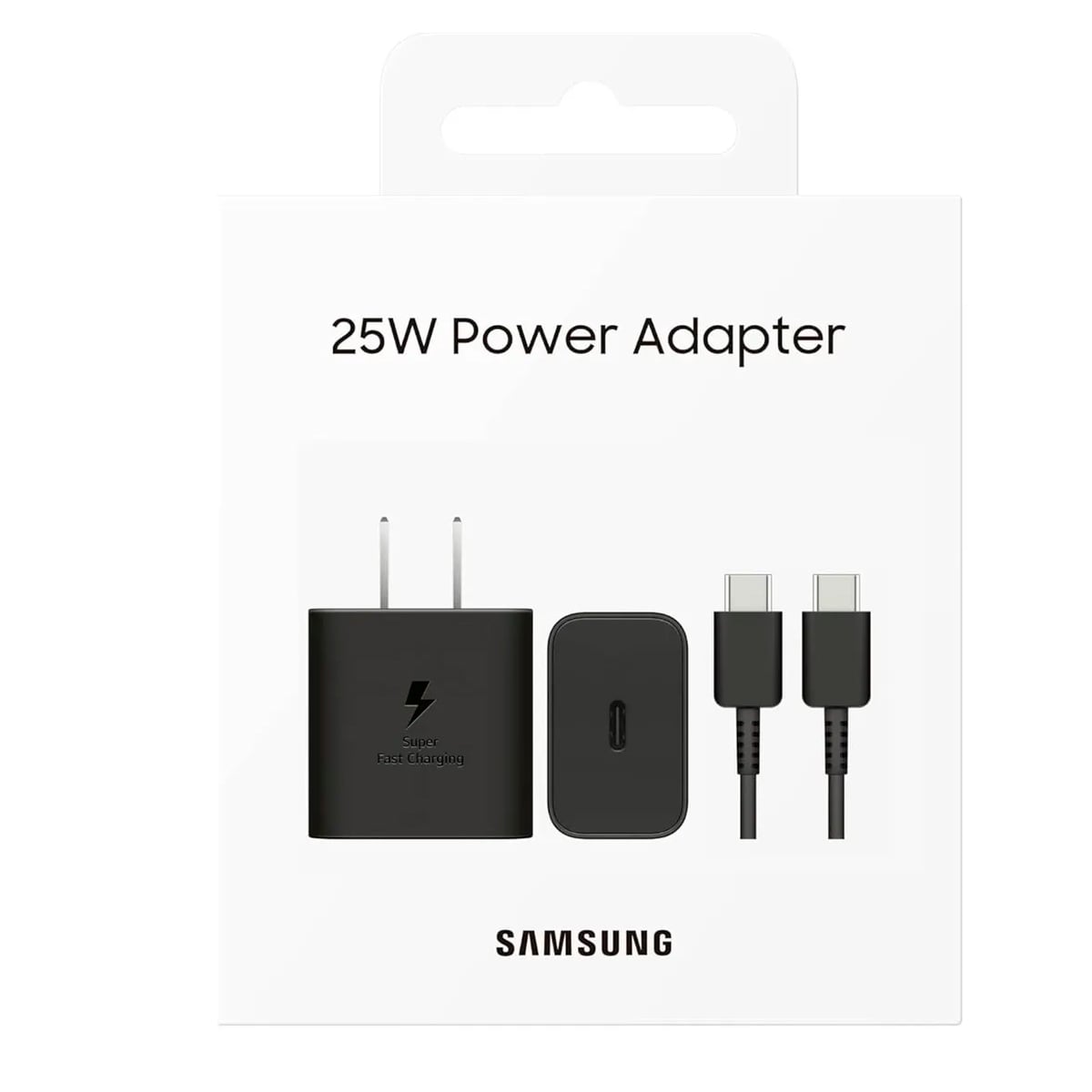 CARGADOR SAMSUNG A01 A11 A21 A31 25W GAN TIPO C NEGRO - 4