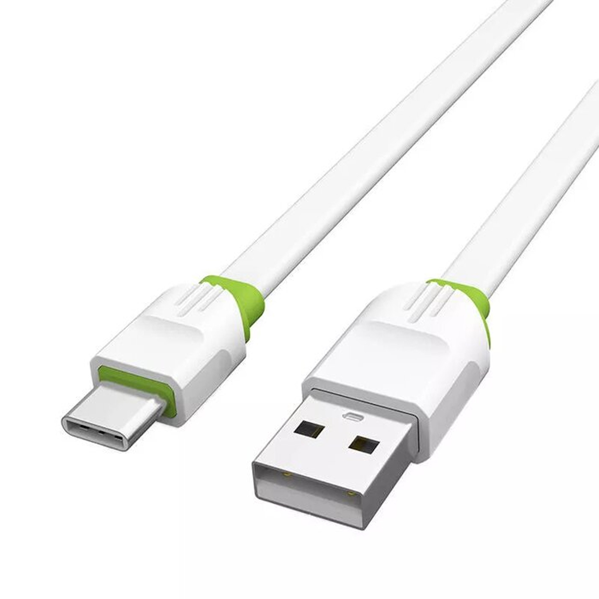 CABLE DE DATOS PLANO LDNIO LS35 USB - V8 2M CARGA RAPIDA - 1