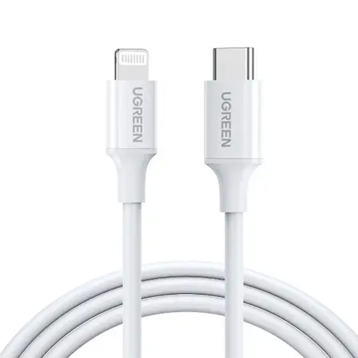 CABLE UGREEN USB-C A LIGHTNING 1M BLANCO US171 BLANCO - 4