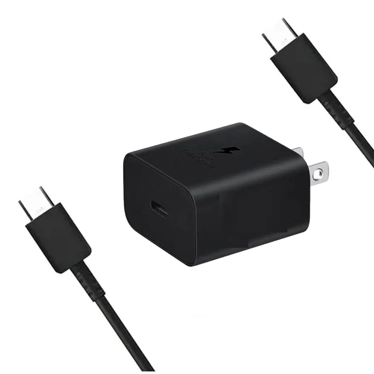 CARGADOR DE 25W COMPATIBLE CON A50/A51/A52/A53/A54 - NEGRO - 3