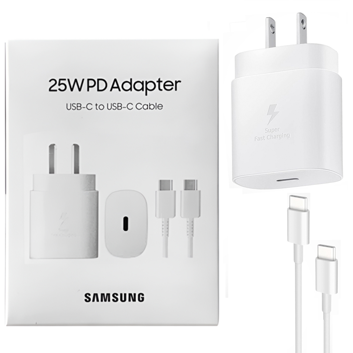 CARGADOR 25W SAMSUNG EP-TA800 BLANCO - 4