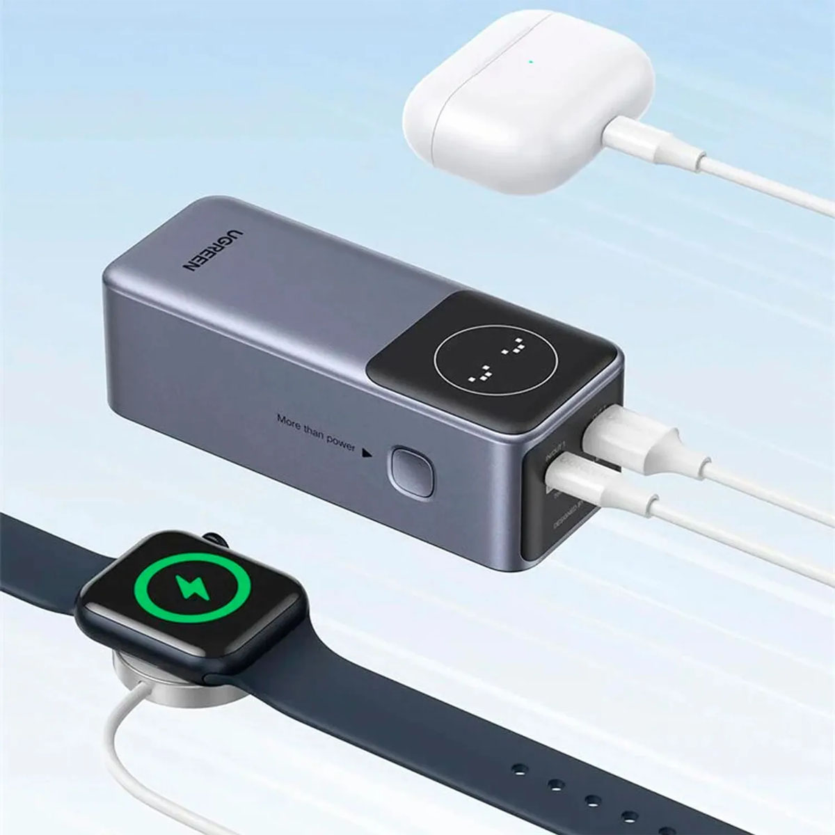 POWER BANK UGREEN NEXODE 25000 DE 200W MODEL PB722 - 35525 - 3