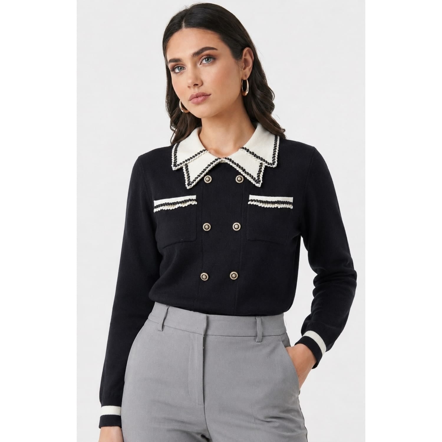 CHOMPA SWEATER LAZO MUJER - 1