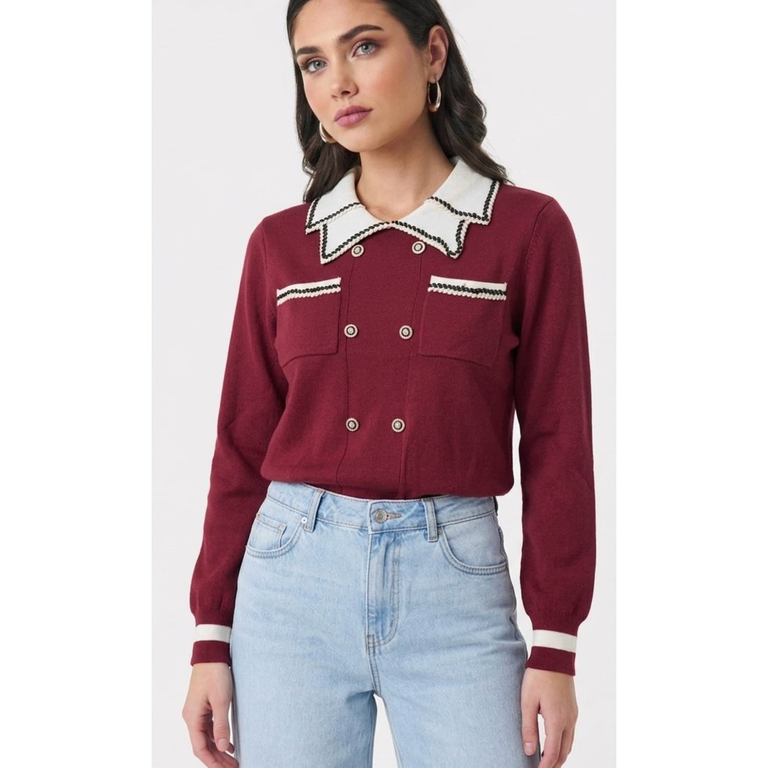 CHOMPA SWEATER LAZO MUJER - 1