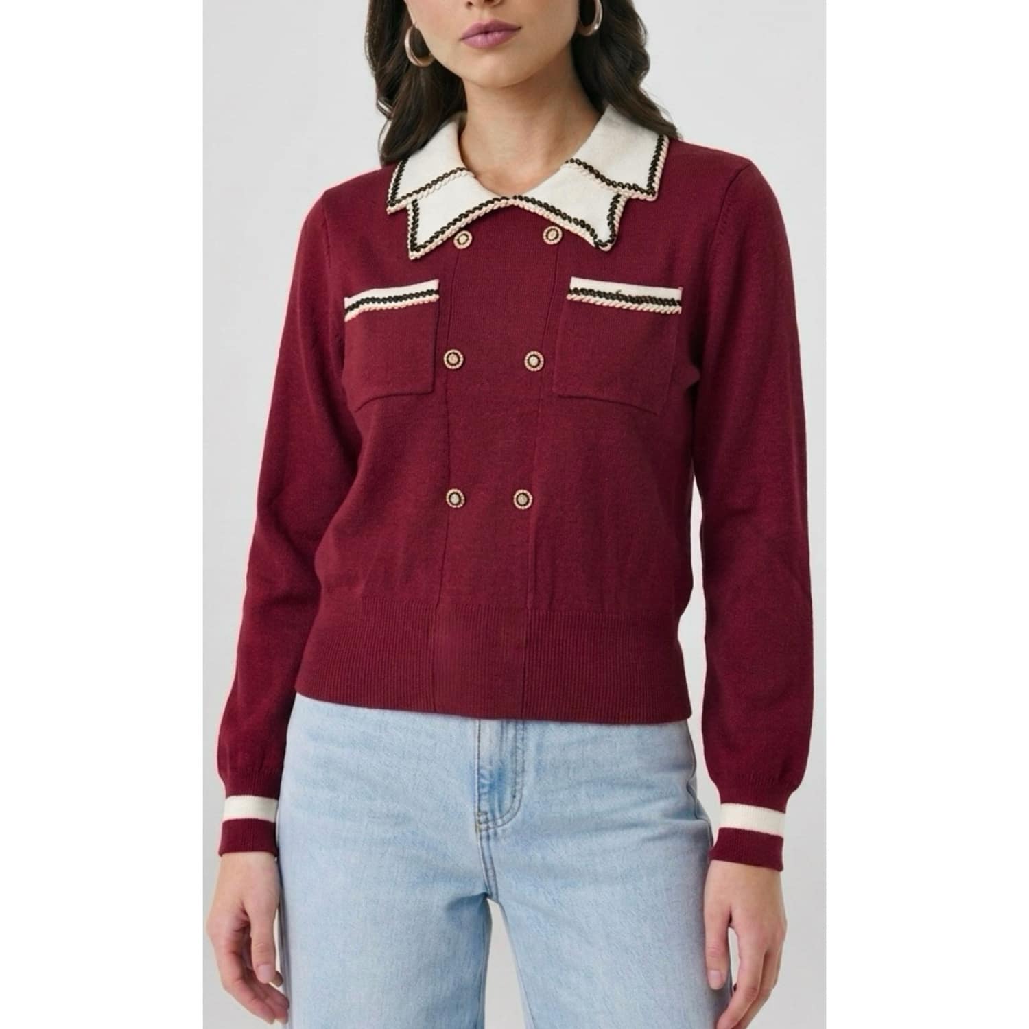 CHOMPA SWEATER LAZO MUJER - 5