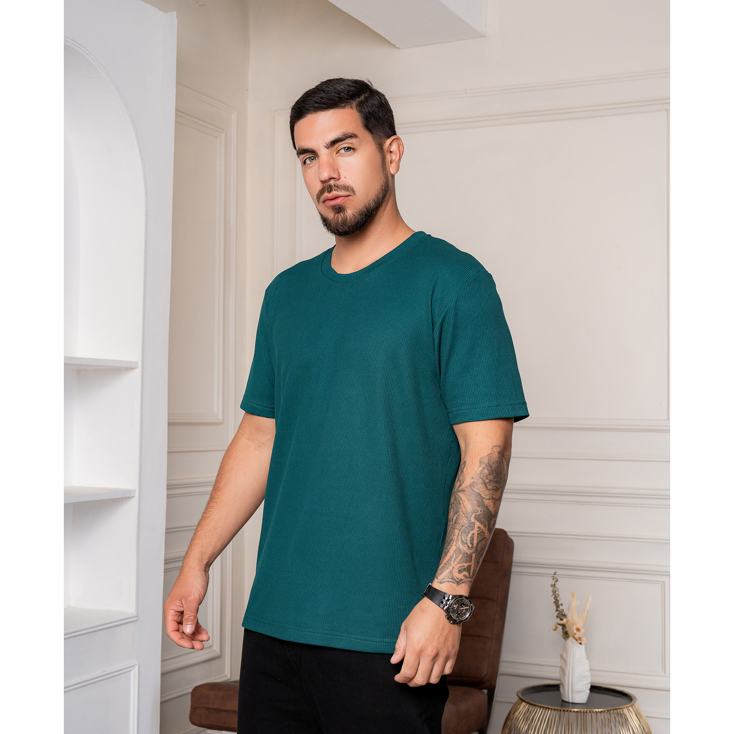 PACK 5 POLOS BASICOS PARA HOMBRE - 1