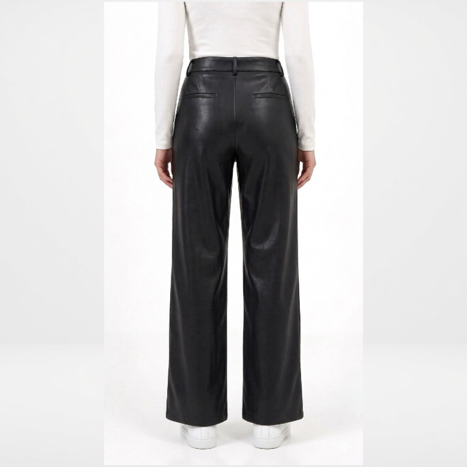 PANTALON DE CUERINA CASUAL MUJER - 3