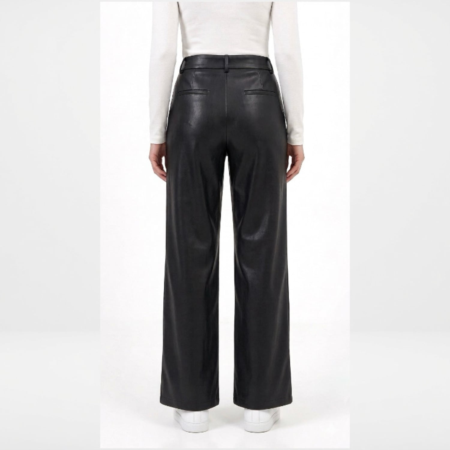 PANTALON DE CUERINA CASUAL MUJER - 3