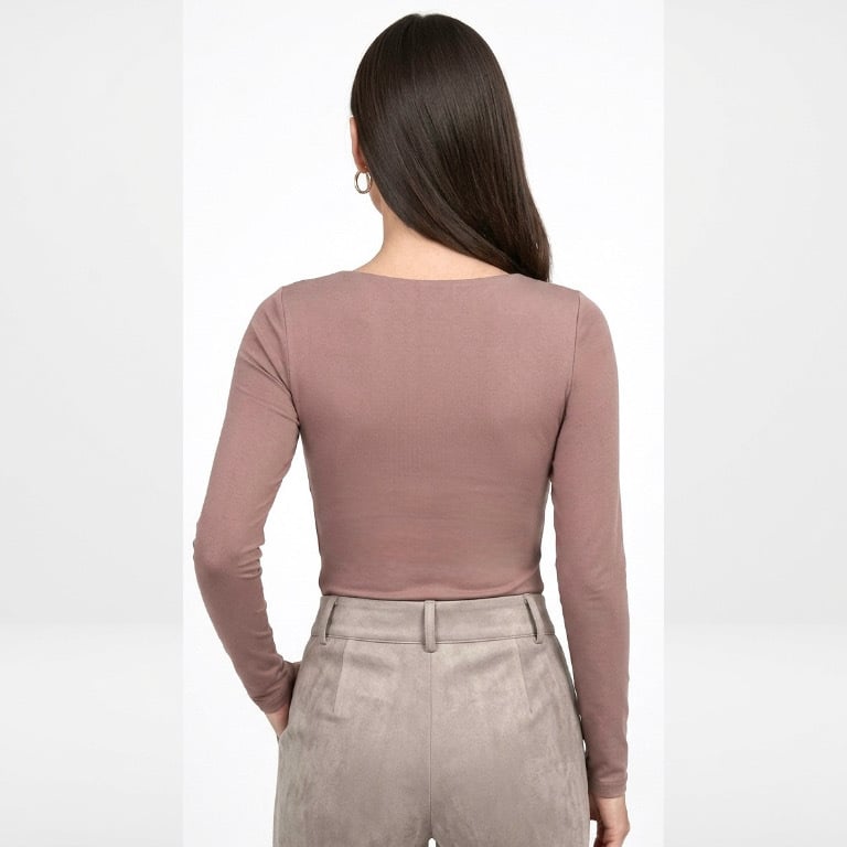 POLO MANGA LARGA CASUAL MUJER - 2
