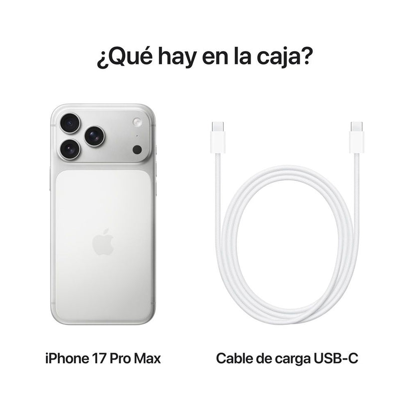 APPLE IPHONE 17 PRO MAX 256GB (ESIM) – SILVER + REGALO - 7