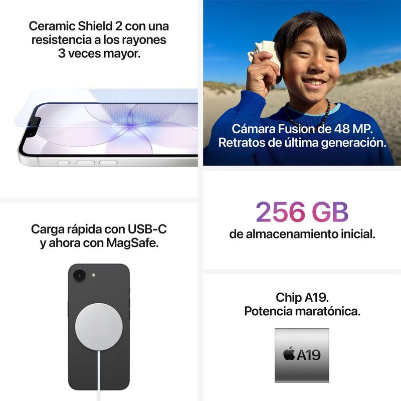 NUEVO IPHONE 17E 256GB (ESIM) - 5