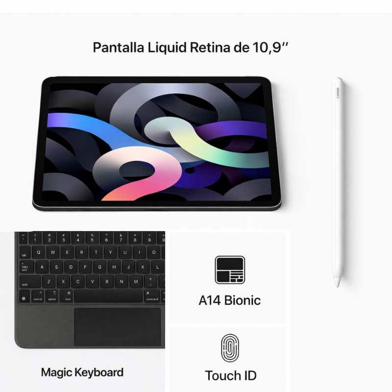 IPAD AIR 10' WI-FI (4TH GENERATION) - SPACE GRAY - 6