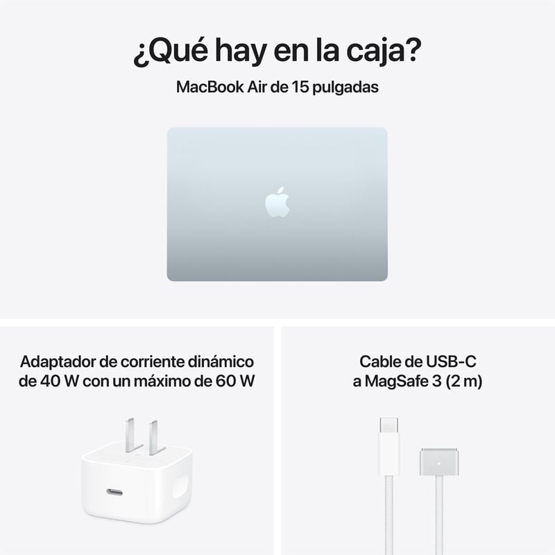 APPLE MACBOOK AIR 15” M5 16GB RAM + 512GB SSD – (TECLADO INGLÉS) - 7