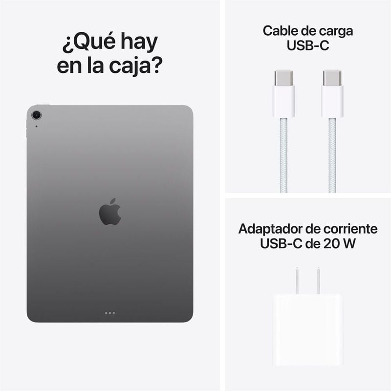 IPAD AIR 13″ CHIP M4 WIFI 128GB - SPACE GRAY - 2