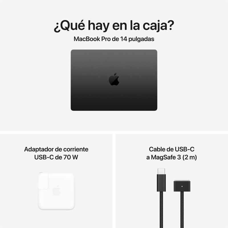 MACBOOK PRO 14” ( M5 PRO ) 24GB/1TB - ( Teclado Ingles ) SPACE BLACK - 7