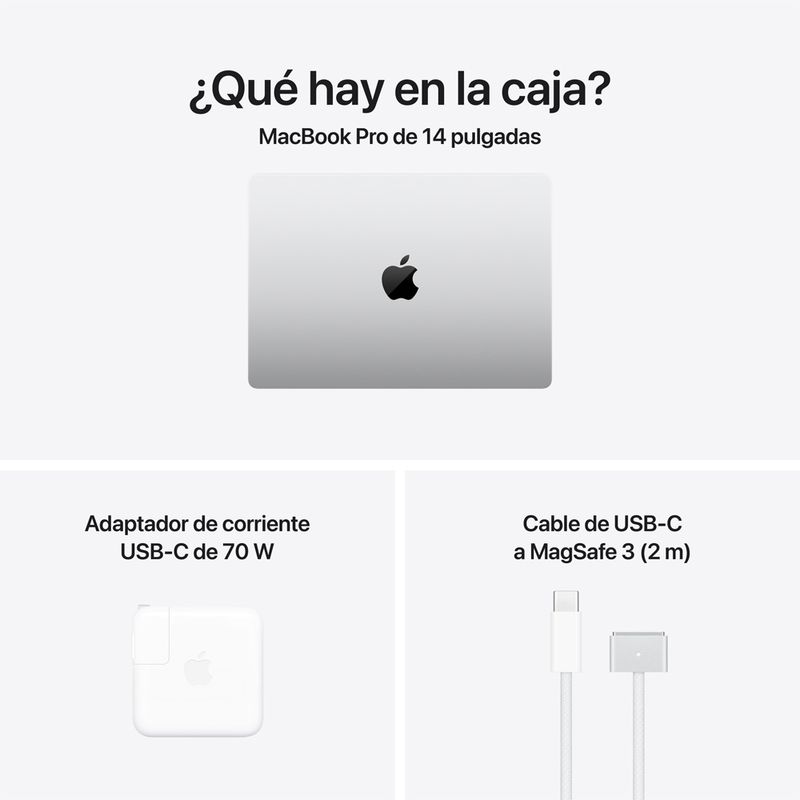 MACBOOK PRO 14” ( M5 PRO ) 24GB/1TB - ( TECLADO INGLES ) SILVER - 7