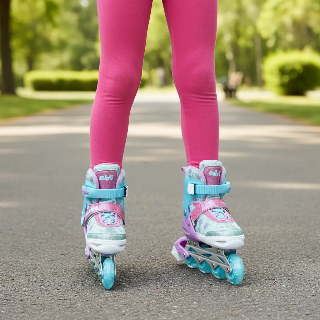 PATINES LINEALES 4 RUEDAS TURQUESA TALLA S 31-34 - 2