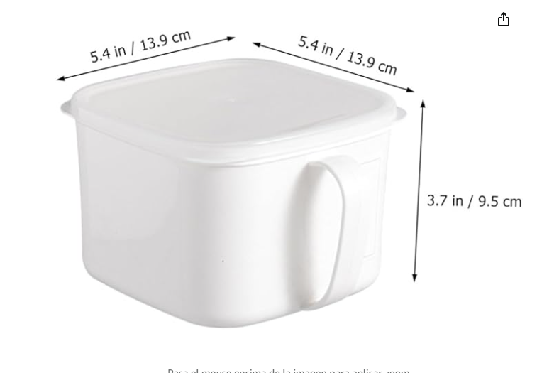 TAPER BLANCO CON ASA 650ML - 2