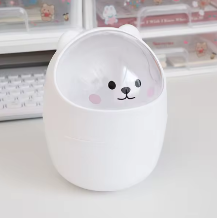 BOTE DE BASURA CON TAPA OSO - 1