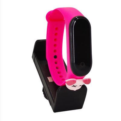 RELOJ DIGITAL ROSADO OSO - 2
