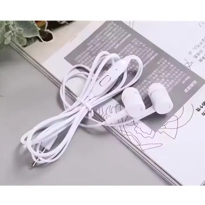AURICULAR CON CABLE DE 3,5 MM CON MICROFONO - 3