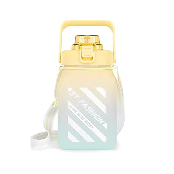 TOMATODO BALDE CUADRADO 1500ML CON STICKER 3D Y 2D - 1