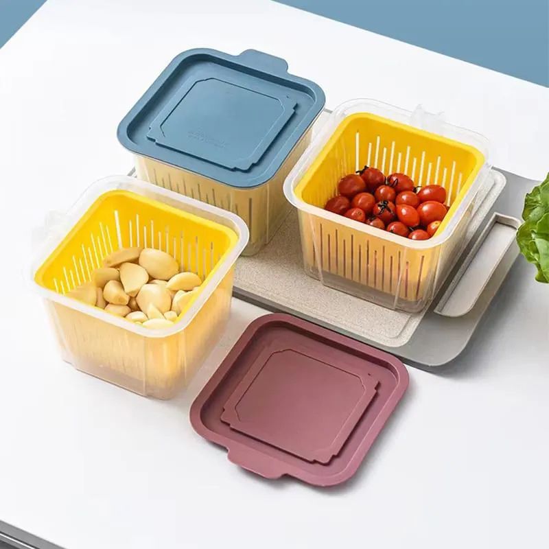 COLADOR DE FRUTAS Y VERDURAS CON TAPER 1200ML - 3