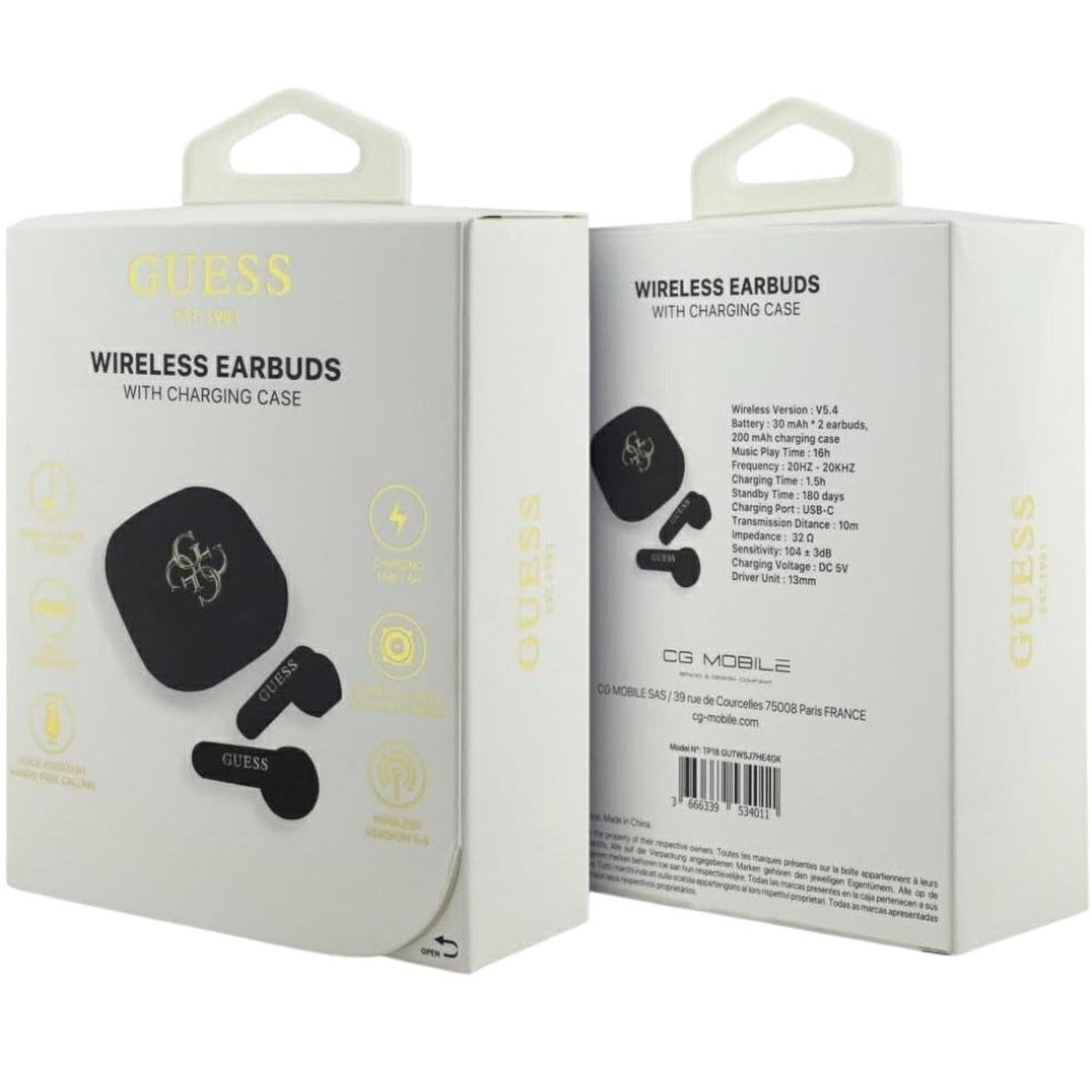 AUDIFONOS BLUETOOTH GUESS NEGRO - 2