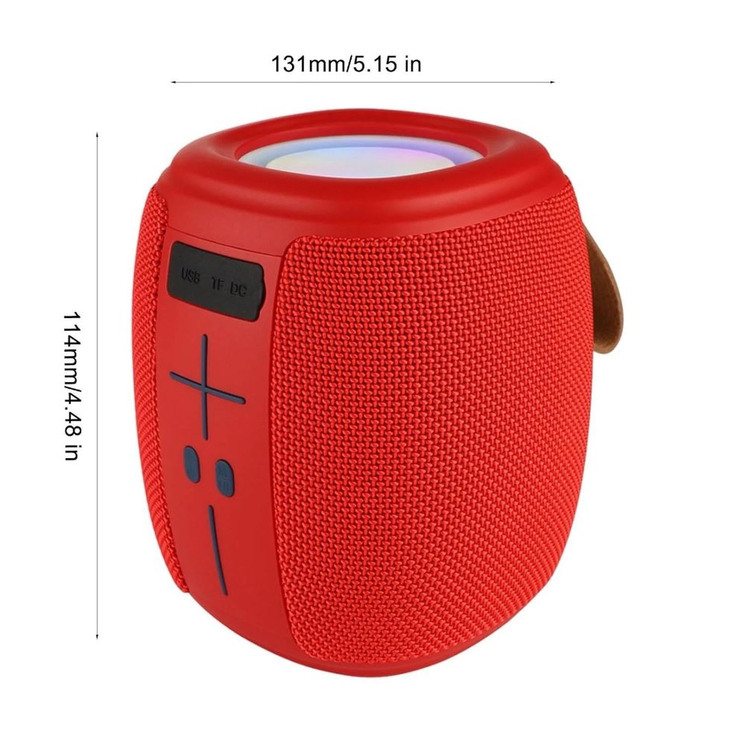 PARLANTE PORTÁTIL BLUETOOTH ZERO STATIK ROJO 10 HORAS - 2