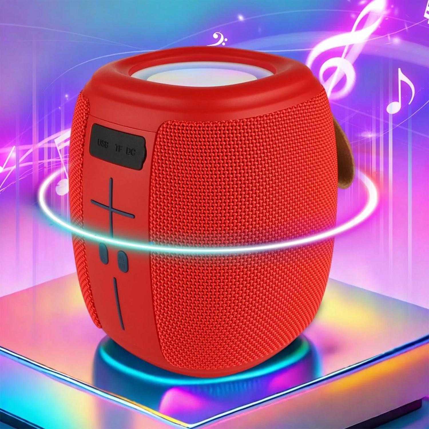 PARLANTE PORTÁTIL BLUETOOTH ZERO STATIK ROJO 10 HORAS - 3