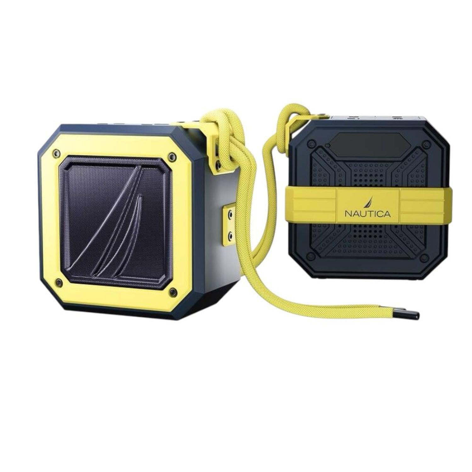 PARLANTE PORTÁTIL BLUETOOTH NAUTICA PARA S100 AZUL CON VERDE - 1
