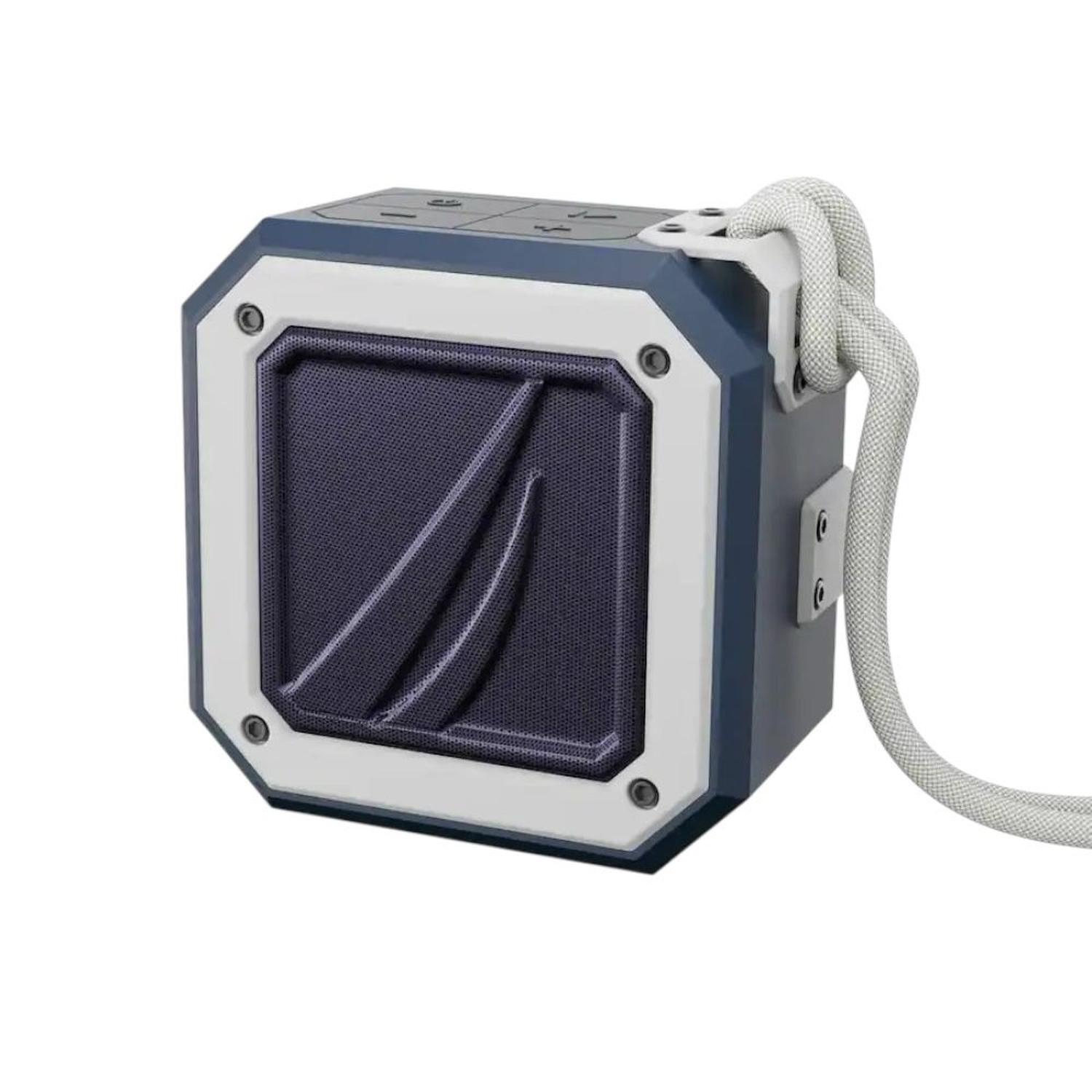 PARLANTE PORTÁTIL BLUETOOTH NAUTICA PARA S100 AZUL CON BLANCO - 2