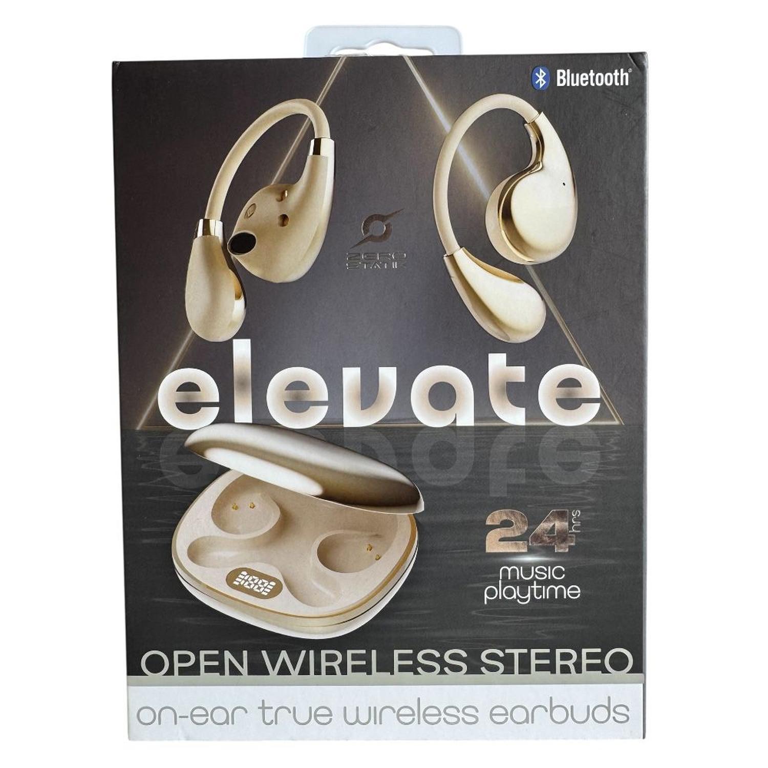 AUDÍFONOS BLUETOOTH ELEVATE OPEN DORADOS - 1